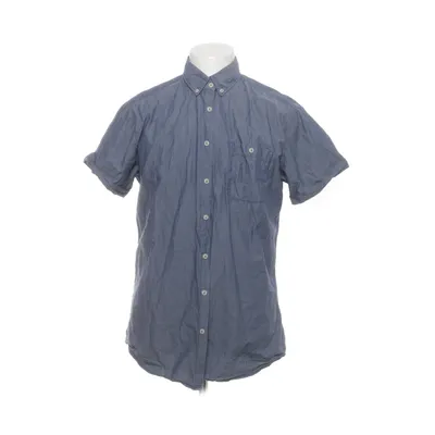 Korte mouwen shirt (Blauw) van Dressmann Katoen