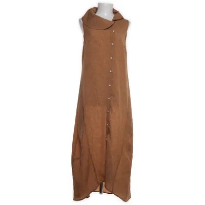 Skjortklänning (Brun) från Misslook Bomull, Polyester