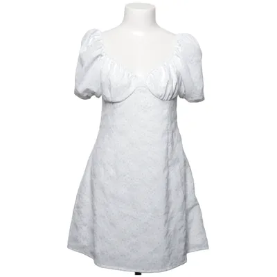 Robe (Blanc, Bleu) de Divided by H&M Élasthane, Polyester