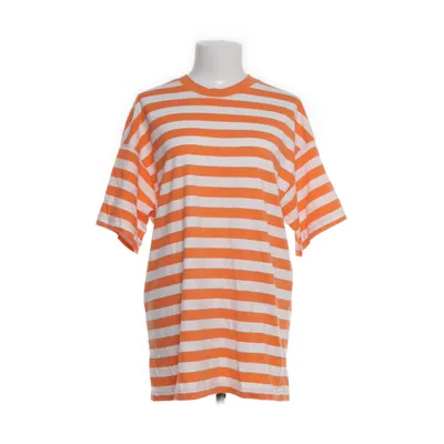 T-shirt (Orange, Hvid) fra Junkyard Bomuld