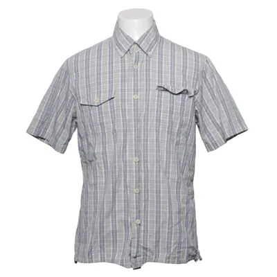 Short sleeve shirt (Blue, Beige, White) from Timberland Cotton