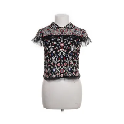 Top (Black, Multicolored) from Needle & Thread Nylon, Polyester, Viscose