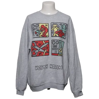 Sweatshirt (Grijs, Meerkleurig) van Keith Haring Katoen, Polyester