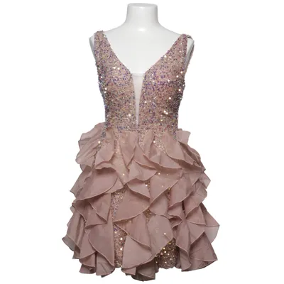 Cocktailjurk (Roze) van Soky & Soka Elastaan, Polyester