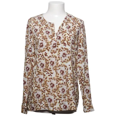 Blouse (Wit, Bruin, Geel) van Reken Maar