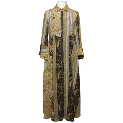 Blousejurk (Groen, Geel, Bruin) van Niza Polyester