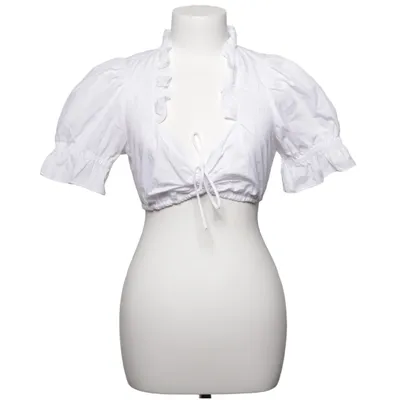 Dirndlbluse (Hvid) fra Country Line Bomuld, Polyester