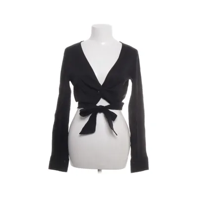 Crop top (Zwart) van Zara Elastaan, Linnen, Polyamide, Viscose