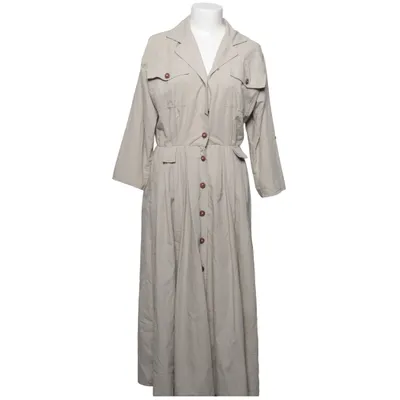 Shirt dress (Beige) from Willow Cotton, Polyester