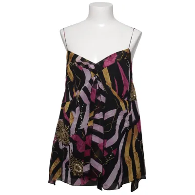 Tanktop (Schwarz, Pink, Mehrfarbig) von Diane von Furstenberg Elasthan, Seide