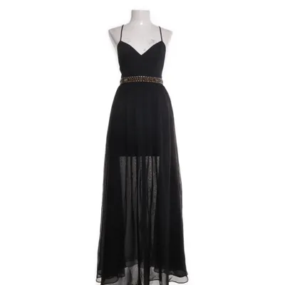 Maxi dress (Black) from Fame and Partners Elastane, Polyester