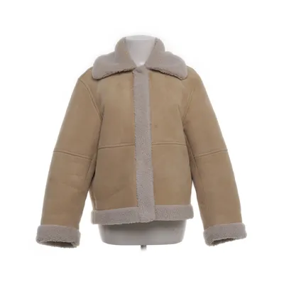 Shearlingjacka (Beige) från Arket Polyester, Bomull