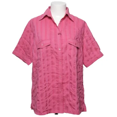 Kortærmet skjorte (Pink) fra Canda C&A Polyester, Viscose