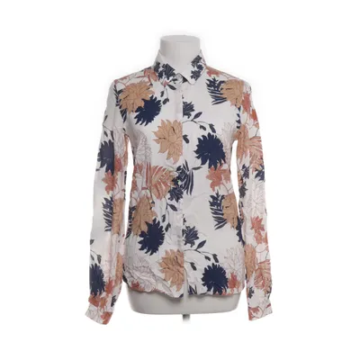 Shirt (White, Multicolored) from The Shirt Factory Viscose