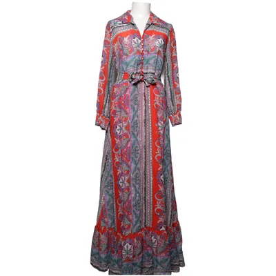 Maxi jurk (Rood, Lila, Meerkleurig) van Smarty Polyester