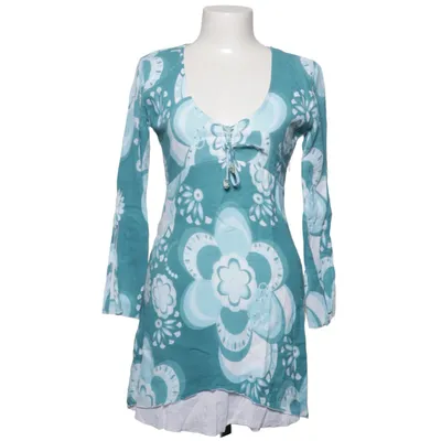 Robe (Bleu, Blanc) de Mississippi Coton