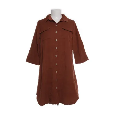 Shirt dress (Brown) from Isolde Cotton
