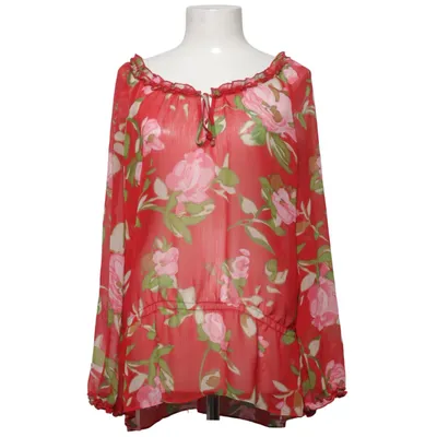 Blouse (Red, Multicolored) from New York & Company Polyester