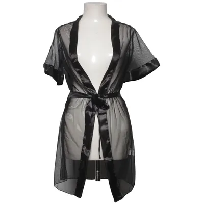 Dressing gown (Midnight Mirage Mesh Kimono With Satin) from Penthouse Elastane, Polyester