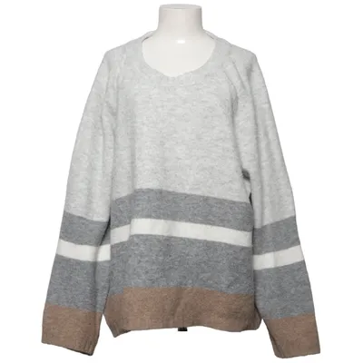 Sweater (Gray, White, Brown) from Anna Field Curvy Acrylic, Elastane, Polyester