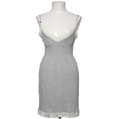 Nightgown (Gray, White) from Loving Loungewear Elastane, Polyamide, Viscose