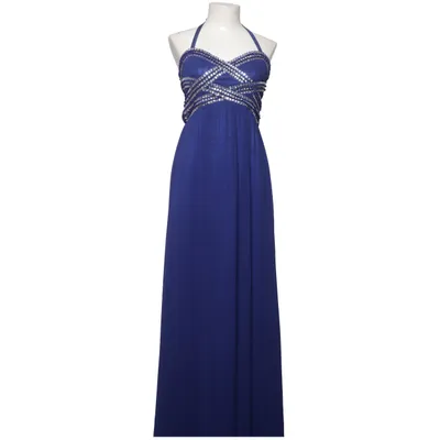 Evening gown (Blue) from Cotton Polyester