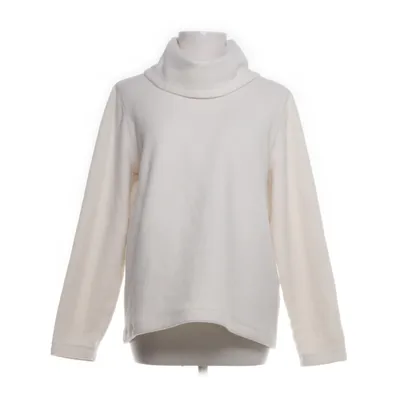 Fleece trui (Wit) van Lands' End Elastaan, Polyester