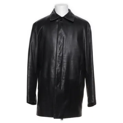 Ledermantel (Schwarz) von Hugo Boss Leder