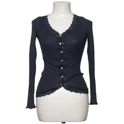 Cardigan (Bleu) de Rosemunde Coton, Élasthane, Polyamide, Soie