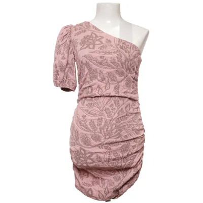 Dress (Pink, Brown) from Zara Cotton, Elastane, Polyester