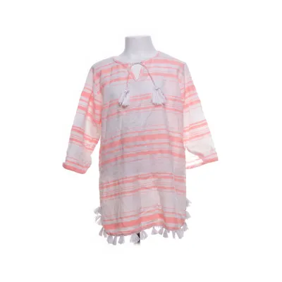 Beach dress (White, Pink) from Sunuva Acrylic, Cotton
