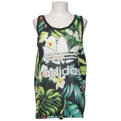 Baskettrøje (Sort, Flerfarvet) fra Adidas Originals Bomuld, Polyester