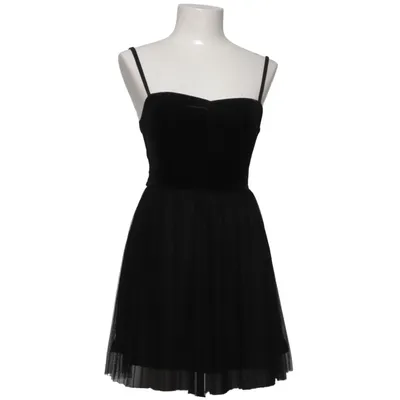 Cocktailklänning (Svart) från H&M Conscious Collection Elastan, Återvunnen polyester
