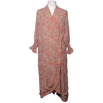 Slå-om-kjole (Beige, Rød, Blå, Flerfarvet) fra Co'Couture Polyester, Viscose
