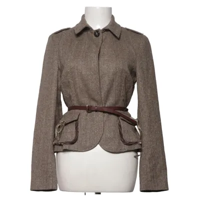 Kavaj (Brun, Flerfärgad) från Schumacher Acetat, Elastan, Polyamid, Silke, Ull