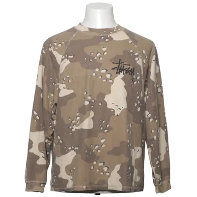 Base layer shirt (Beige, Brown) from Stüssy Cotton