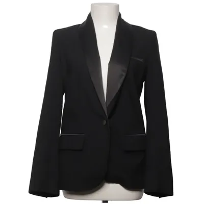 Blazer (Zwart) van Ba&sh Elastaan, Polyester, Wol
