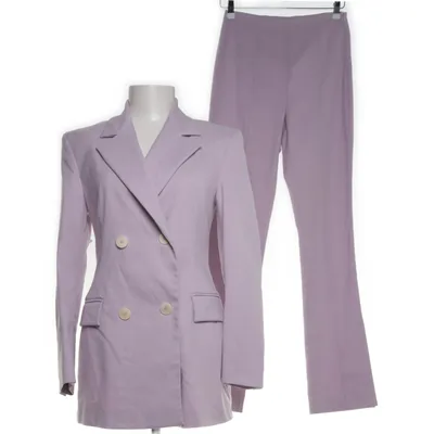 Kostym (Lila) från Zara Elastan, Polyester, Viskos