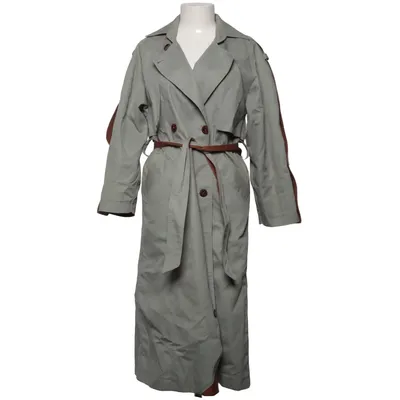 Trench-coat (Vert, Marron) de Aeron Coton, Polyuréthane