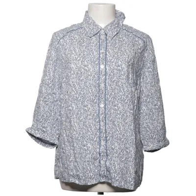 Blouse (Bleu, Blanc) de Atelier GS Polyester, Viscose