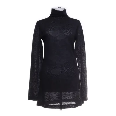 Poloklänning (Svart) från Zara Collection Polyester, Viskos