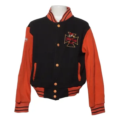 Veste universitaire (Noir, Orange) de Dirty 12