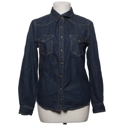 Denim blouse (Blauw) van Mango Jeans