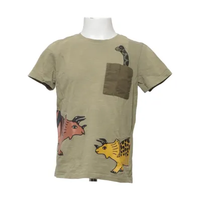 T-shirt (Green, Multicolored) from Lindex Kids Cotton