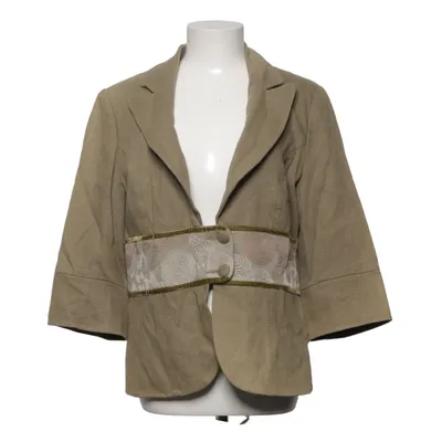 Blazer (Beige) from Repeat Cotton, Linen, Polyester