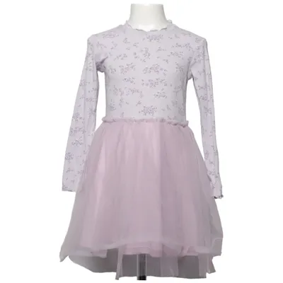 Jurk (Lila) van Lindex Kids Katoen, Elastaan, Polyester
