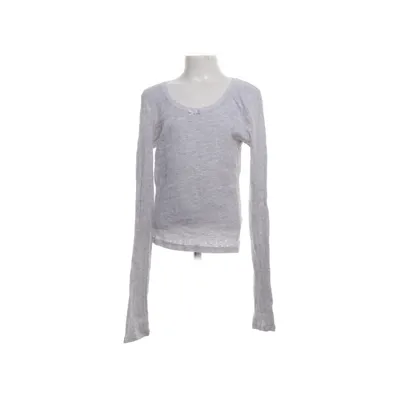 Blouse (Grijs) van H&M Katoen, Viscose