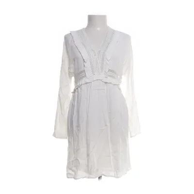 Robe (Blanc) de Maje Coton, Polyester, Viscose