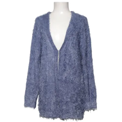Cardigan (Blue) from Gina Laura Acrylic, Polyamide