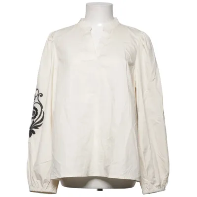 Blus (Beige, Svart) från Isay Bomull